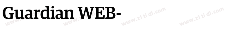 Guardian WEB字体转换 Guardian WEB字体转换